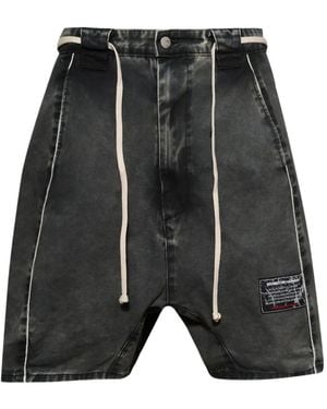 RRR123 Father Pontius Jeans-Shorts - Grau