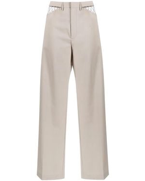 Dion Lee Wollen Broek - Grijs