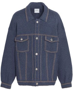 Barrie オーバーサイズ デニムジャケット - ブルー