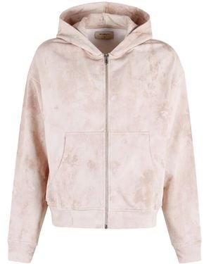 RETERNITY Déliria Zip-Up Hoodie - Pink