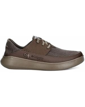 Columbia Boatside Sneakers Mit Einsätzen - Braun