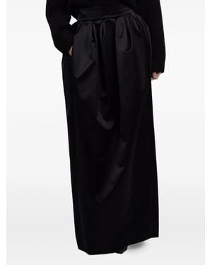 Franchise Sasha Pleated Maxi Skirt - Black