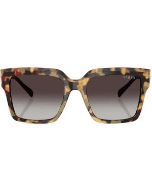 Vogue Eyewear Tortoiseshell Square Sunglasses - Yellow