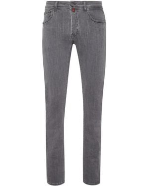 Billionaire Low-Rise Straight-Leg Jeans - Grey