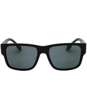 Burberry Rectangle-Frame Sunglasses - Black