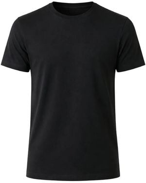 Patrick Assaraf T-Shirt À Encolure Ronde - Black