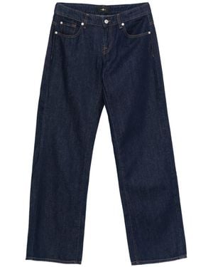 7 For All Mankind Cotton Jeans - Blue