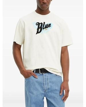 Bluemarble Butterfly-Print T-Shirt - White