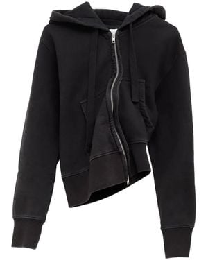 VAQUERA Cotton Zip Hoodie - Black
