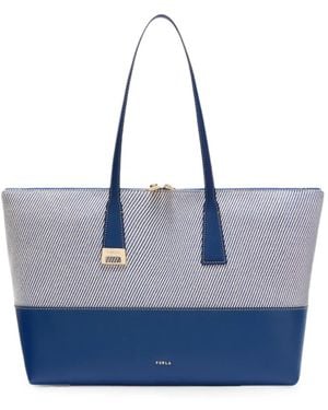 Furla Large Olivia Tote Bag - Blue