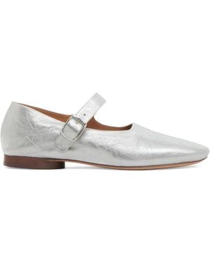 Mansur Gavriel Glove Ballet Flats - White