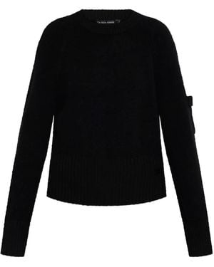 Canada Goose Jersey Con Dobladillo De Canalé - Negro