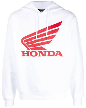 DSquared² Graphic-Print Hoodie - Red