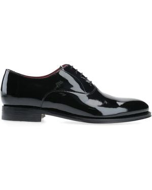 Berwick Shoes 3053-K1 Lace-Up Oxford Shoes - Black