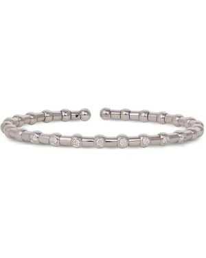 Sidney Garber Pulsera Holly En Oro Blanco De 18 Ct Con Diamantes