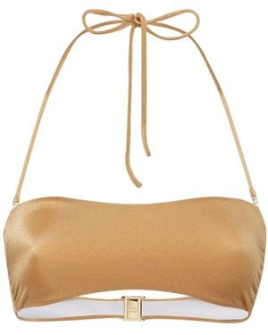 DSquared² Top De Bikini Estilo Bandeau - Neutro