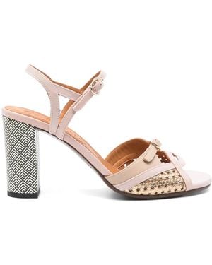Chie Mihara 85Mm Bindi Sandals - Metallic