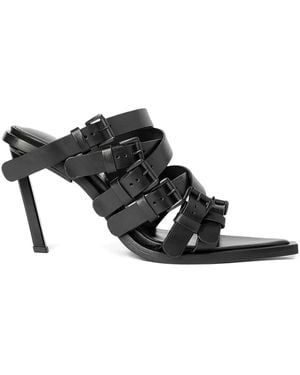 Ann Demeulemeester 90Mm Nel Strappy Sandals - Black