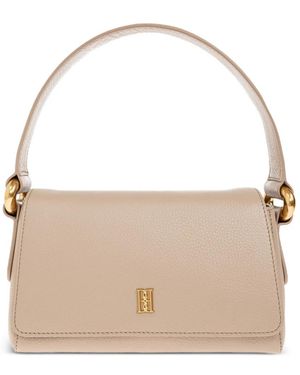 By Malene Birger Lellie Leather Shoulder Bag - Natural