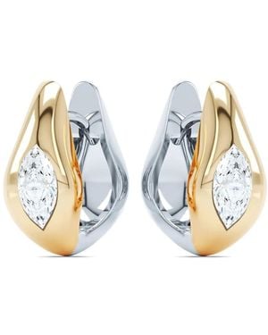 LOEV 14Kt Recycled Diamond Earrings - Blue