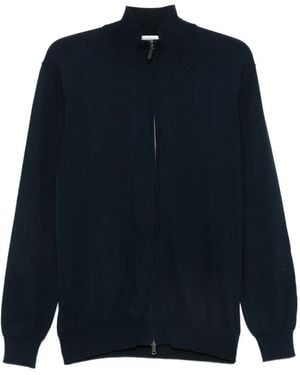 Kangra Zip Cardigan - Blue