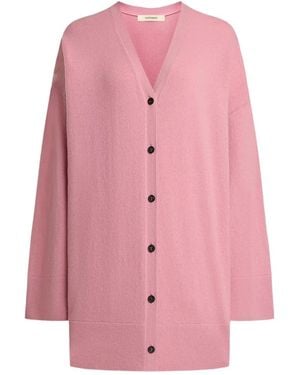 12 STOREEZ Cárdigan Con Detalle De Botones - Rosa