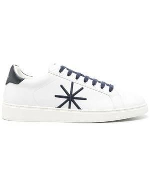 Manuel Ritz Leather Trainers - White