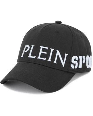 Philipp Plein Embroidered-Logo Baseball Cap - Black