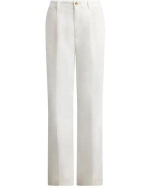 Polo Ralph Lauren Pleated Trousers - White
