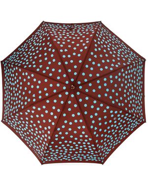 Moschino Pattern Umbrella - Rot