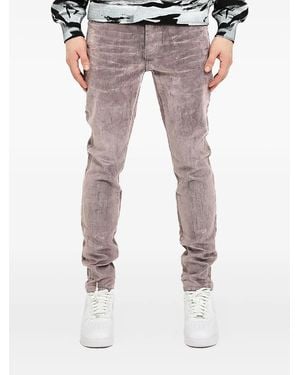 Purple Brand Patch-Pocket Jeans - Purple