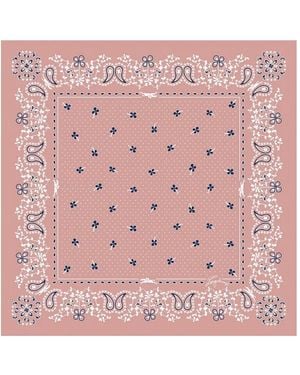 Longchamp Sjaal Met Paisley-Print - Roze