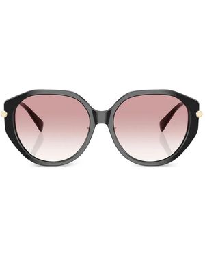 Michael Kors Jinan Geometric-Frame Sunglasses - Pink