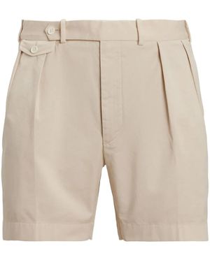 Ralph Lauren Stretch-Cotton Chino Shorts - Natural