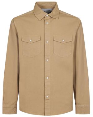 Carhartt Cotton Denim Shirt - Natural