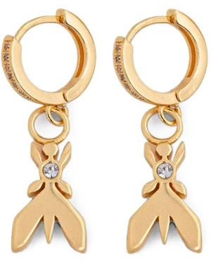Patrizia Pepe Micro Fly Earrings - Metallic