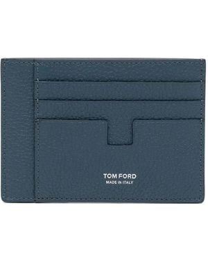 Tom Ford カードケース - ブルー