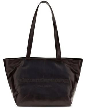 Alexander Wang Mittelgroße Punch Tote Bag - Schwarz