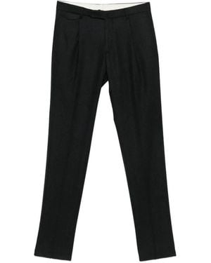Tagliatore Pleated Pants - Black