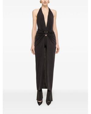 Nissa Mono Con Espalda Descubierta - Negro