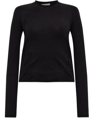 Helmut Lang Long-Sleeve Top - Black