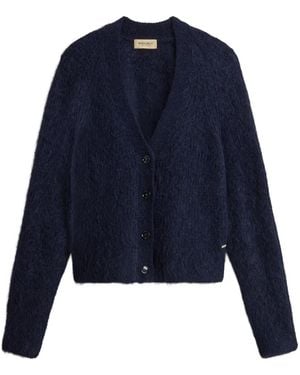 Woolrich V-Neck Cardigan - Blue