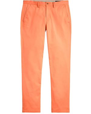 Polo Ralph Lauren Cotton Trousers - Orange