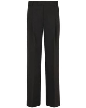 FEDERICA TOSI Pantalon De Costume En Coton - Black