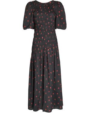 Never Fully Dressed Vestido midi Nara - Negro