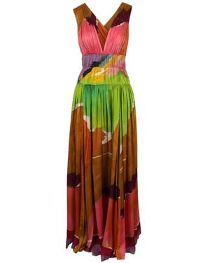 Ulla Johnson Boheme Print-Detail Maxi Dress - White