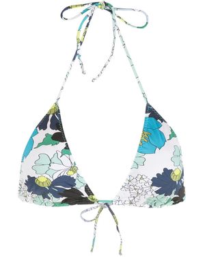 Clube Bossa Bikinioberteil Mit Blumen-Print - Blau