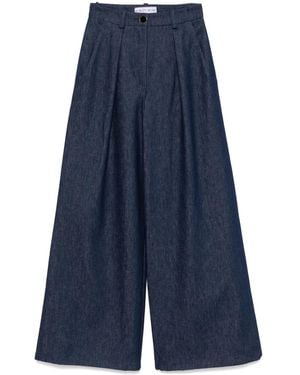 ROWEN ROSE Vaqueros con pinzas - Azul