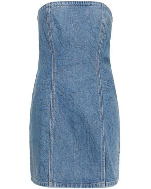 ROTATE BIRGER CHRISTENSEN Abito Corto Con Decorazione - Blu