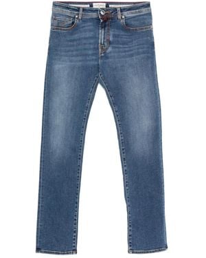 Jacob Cohen Cotton-Blend Jeans - Blue